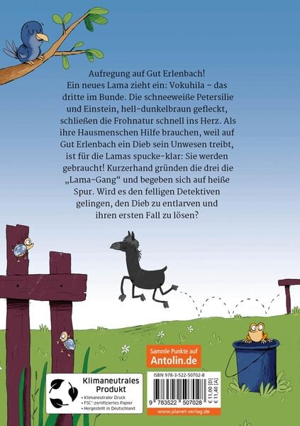 Produktbild: Die Lama-Gang. Mit Herz & Spucke 1: Ein Fall f&uuml;r alle Felle