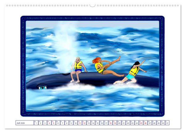 Produktbild: Freizeitvisionen (hochwertiger Premium Wandkalender 2026 DIN A2 quer), Kunstdruck in Hochglanz