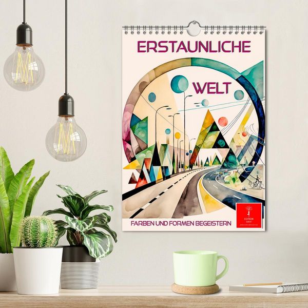 Produktbild: Erstaunliche Welt (Wandkalender 2026 DIN A4 hoch), CALVENDO Monatskalender