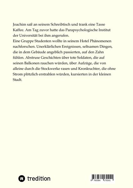 Produktbild: Ein altes Hotel, ein Waldvogel, ein toter Patron und Aufz&uuml;ge, die von alleine rauf- und runterfahren