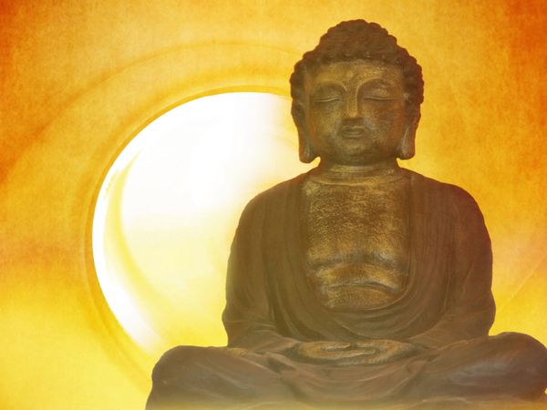 Produktbild: CALVENDO Puzzle Buddha in aller Stille 1000 Teile Lege-Gr&ouml;&szlig;e 64 x 48 cm Foto-Puzzle Bild von Claudia Burlager