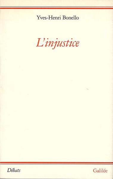 Produktbild: L'Injustice