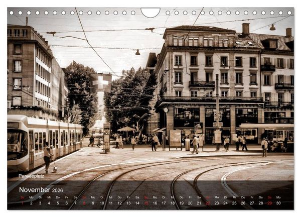Produktbild: Gutes altes Z&uuml;rich (Wandkalender 2026 DIN A4 quer), CALVENDO Monatskalender