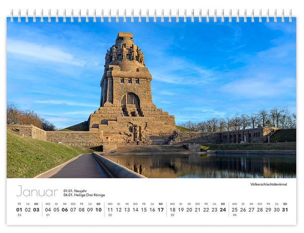 Produktbild: Kalender Leipzig kompakt 2027
