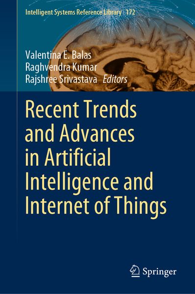 Produktbild: Recent Trends and Advances in Artificial Intelligence and Internet of Things