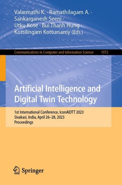 Produktbild: Artificial Intelligence and Digital Twin Technology