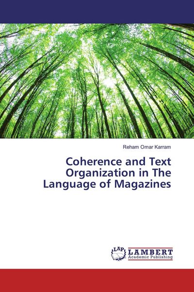 Produktbild: Coherence and Text Organization in The Language of Magazines