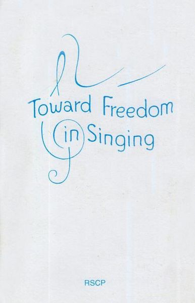 Produktbild: Toward Freedom in Singing