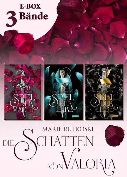 Produktbild: Spiel der Macht - Alle drei B&auml;nde der romantischen Fantasy-Trilogie im Sammelband (Die Schatten von Valoria)