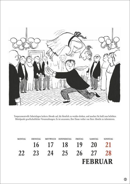 Produktbild: Loriot Heile Welt Halbmonatskalender 2027
