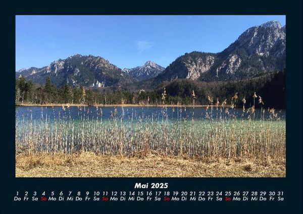 Produktbild: Naturlandschaften 2025 Fotokalender DIN A4