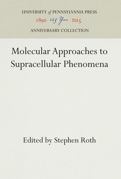 Produktbild: Molecular Approaches to Supracellular Phenomena