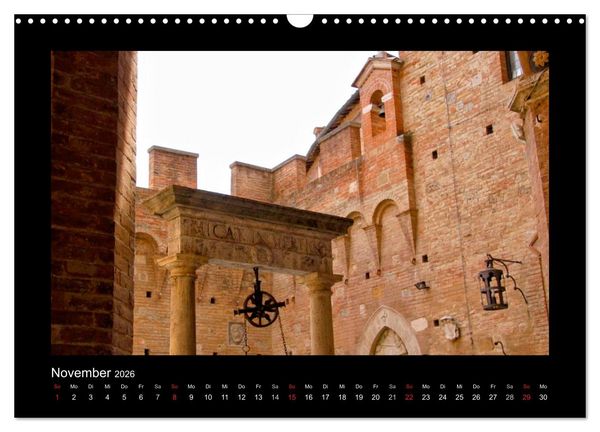 Produktbild: Siena, Perle der Toskana (Wandkalender 2026 DIN A3 quer), CALVENDO Monatskalender