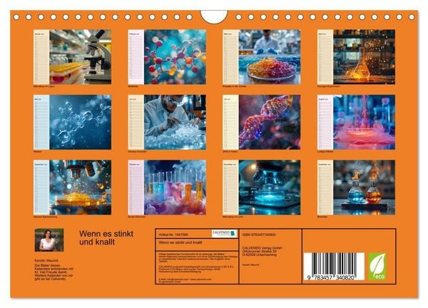 Produktbild: Wenn es stinkt und knallt (Wandkalender 2026 DIN A4 quer), CALVENDO Monatskalender