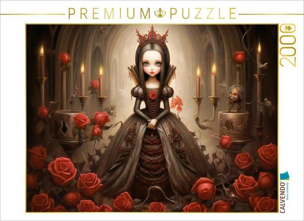 Produktbild: CALVENDO Puzzle Kleine Gotik-K&ouml;nigin | 2000 Teile Lege-Gr&ouml;&szlig;e 90x67cm Foto-Puzzle f&uuml;r gl&uuml;ckliche Stunden