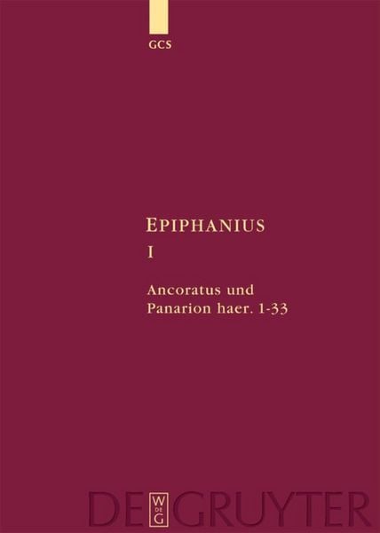Produktbild: Ancoratus und Panarion haer. 1-33
