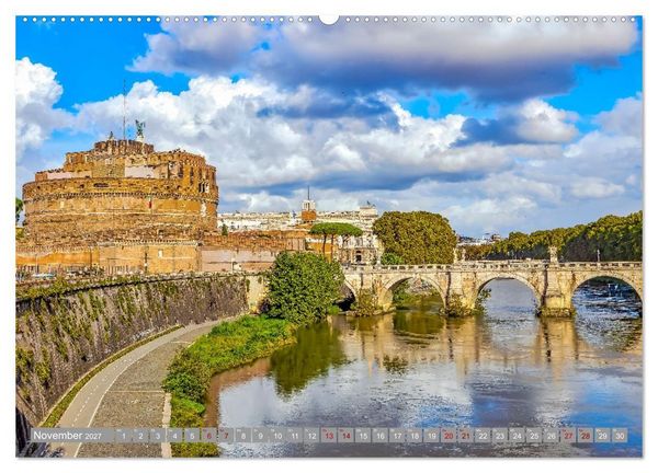 Produktbild: Rom - Ewige Stadt am Tiber (Wandkalender 2027 DIN A2 quer), CALVENDO Monatskalender
