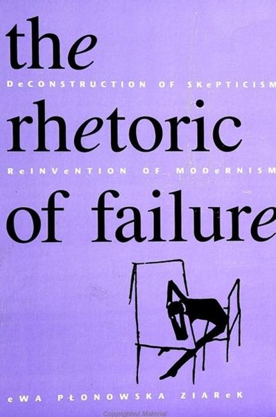 Produktbild: The Rhetoric of Failure