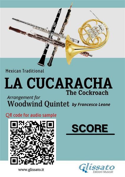 Produktbild: Woodwind Quintet score of "La Cucaracha"