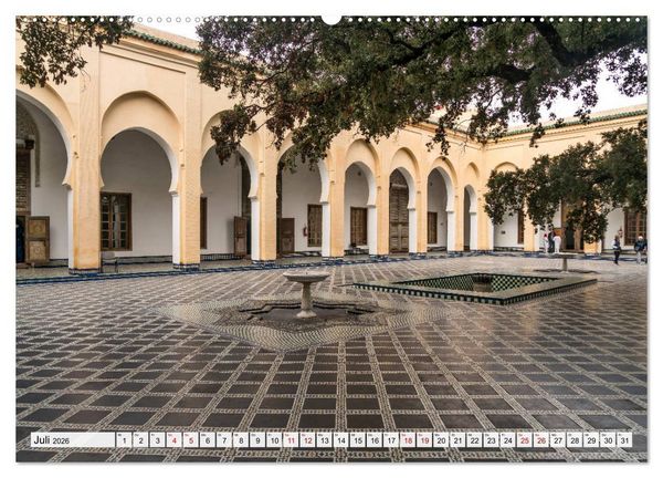 Produktbild: Marokko - Fes (Wandkalender 2026 DIN A2 quer), CALVENDO Monatskalender