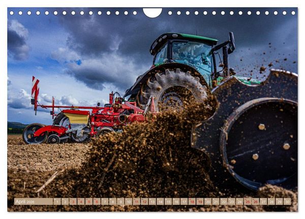 Produktbild: Moderne Landtechnik (Wandkalender 2026 DIN A4 quer), CALVENDO Monatskalender
