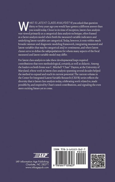 Produktbild: Advances in Latent Class Analysis