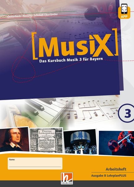 Produktbild: MusiX 3 BY (Ausgabe ab 2017) Arbeitsheft 3