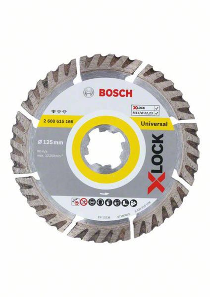 Bosch Accessories 2608615166 Diamanttrennscheibe Durchmesser 125 mm 1 St.