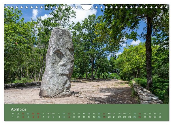 Produktbild: Mysteri&ouml;se Megalithen (Wandkalender 2026 DIN A4 quer), CALVENDO Monatskalender