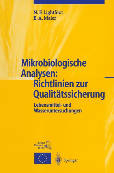 Produktbild: Mikrobiologische Analysen: Richtlinien zur Qualit&auml;tssicherung