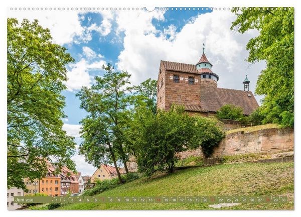 Produktbild: N&uuml;rnberg - Historische Altstadt (Wandkalender 2026 DIN A2 quer), CALVENDO Monatskalender