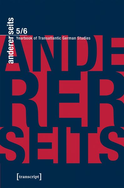 Produktbild: Andererseits &ndash; Yearbook of Transatlantic German Studies