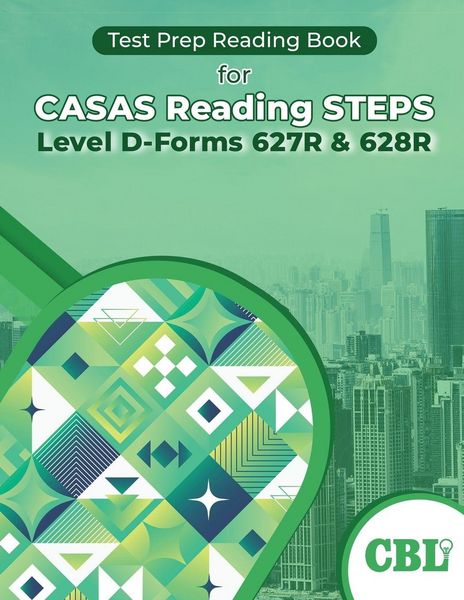 Produktbild: Test Prep Reading Book for CASAS Reading STEPS Level D-Forms 627R and 628R