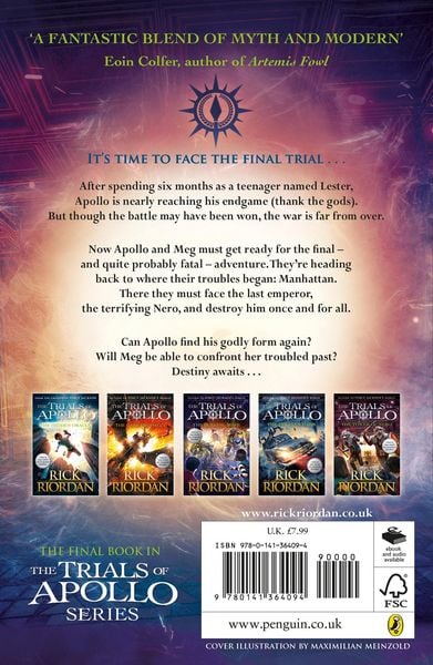 Produktbild: The Tower of Nero (The Trials of Apollo Book 5)