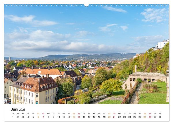 Produktbild: Kassel - wundersch&ouml;ne Stadt in Nordhessen (Wandkalender 2026 DIN A2 quer), CALVENDO Monatskalender