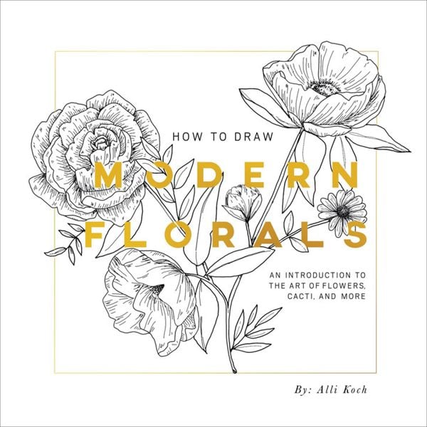 Produktbild: How To Draw Modern Florals