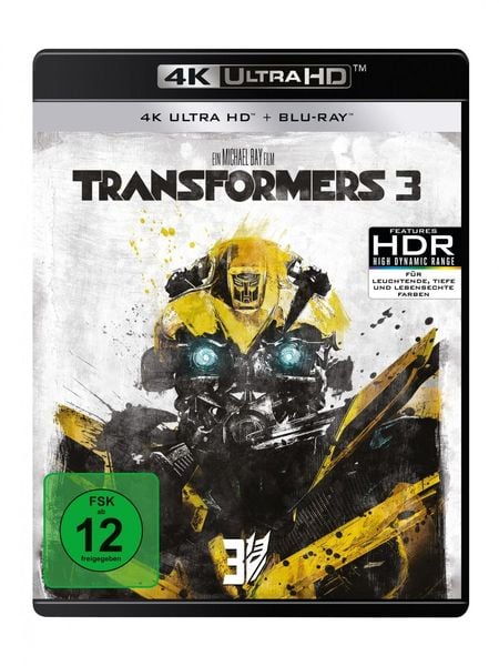 Produktbild: Transformers 3 (4K Ultra HD) (+ Blu-ray 2D)