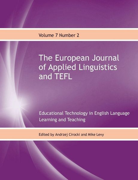 Produktbild: The European Journal of Applied Linguistics and TEFL Volume 7 Number 2