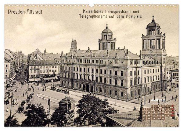 Produktbild: Souvenirs aus Dresden &ndash; Die Stadt auf historischen Karten (Wandkalender 2026 DIN A2 quer), CALVENDO Monatskalender