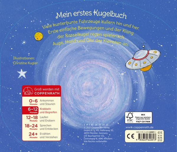 Produktbild: Mein erstes Kugelbuch: Kleine Kuller-Rakete