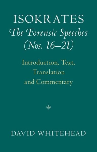 Produktbild: Isokrates: The Forensic Speeches (Nos. 16-21)