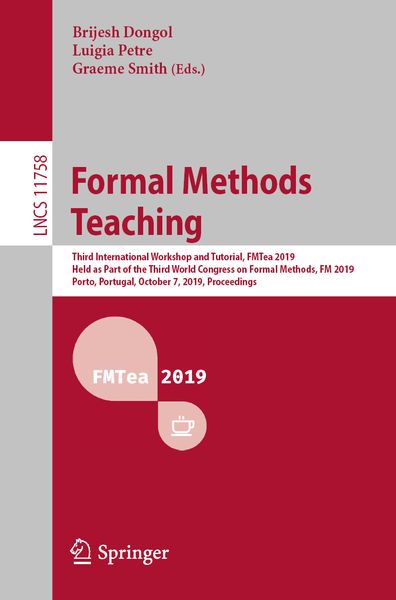 Produktbild: Formal Methods Teaching