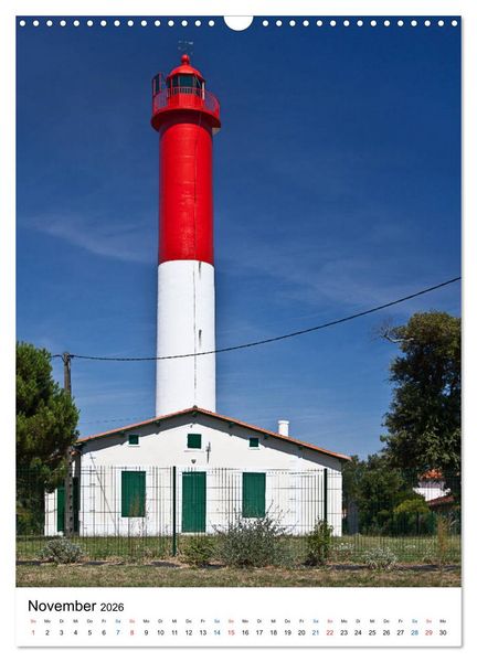 Produktbild: Leuchtt&uuml;rme an der Atlantikk&uuml;ste (Wandkalender 2026 DIN A3 hoch), CALVENDO Monatskalender