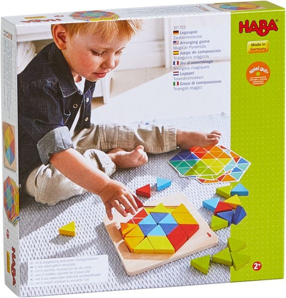 Produktbild: Legespiel Zauberdreiecke