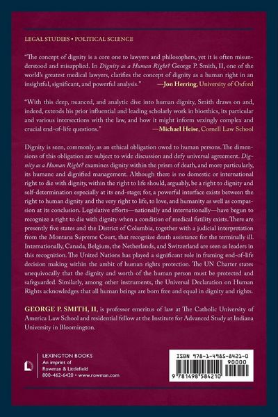 Produktbild: Dignity as a Human Right?