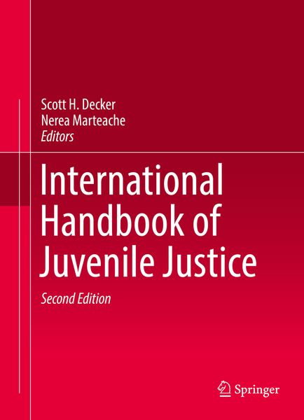 Produktbild: International Handbook of Juvenile Justice