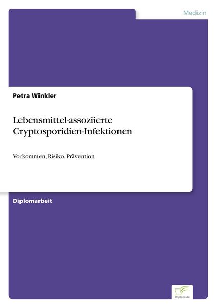Produktbild: Lebensmittel-assoziierte Cryptosporidien-Infektionen