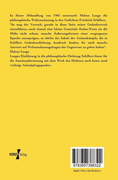 Produktbild: Schillers philosophische Gedichte
