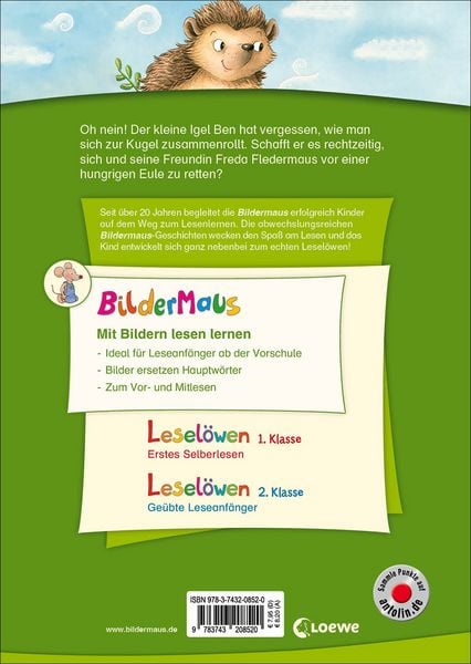 Produktbild: Bildermaus - Der mutigste Igel der Welt