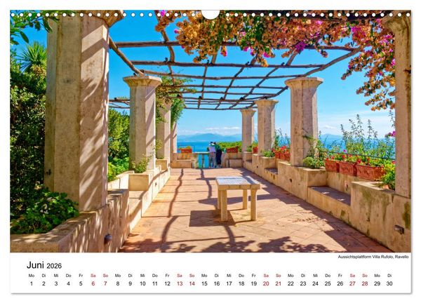 Produktbild: Highlights am Golf von Neapel (Wandkalender 2026 DIN A3 quer), CALVENDO Monatskalender